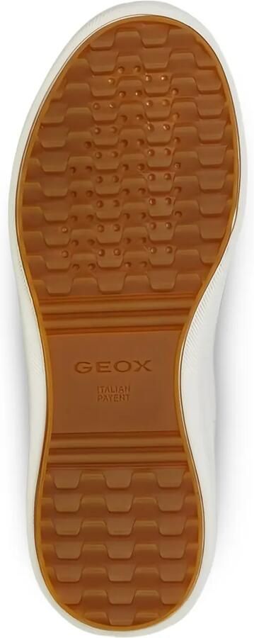Geox Dalyla leren sneakers met vlakken Wit - Foto 5