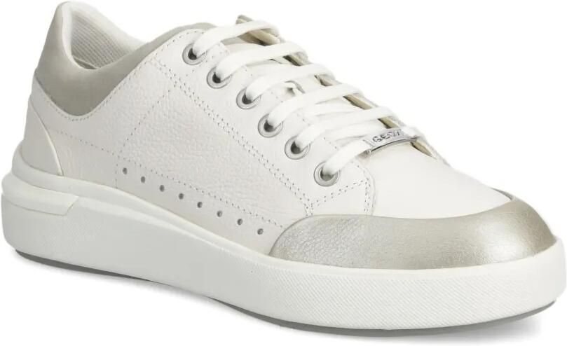 Geox Dayla geperforeerde sneakers met vlakken Wit - Foto 2
