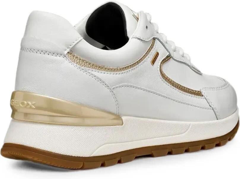 Geox Desya Abx sneakers met metallic afwerking Wit - Foto 2