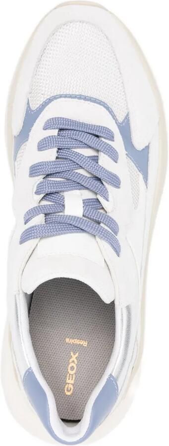 Geox Diamanta sneakers met vlakken Wit