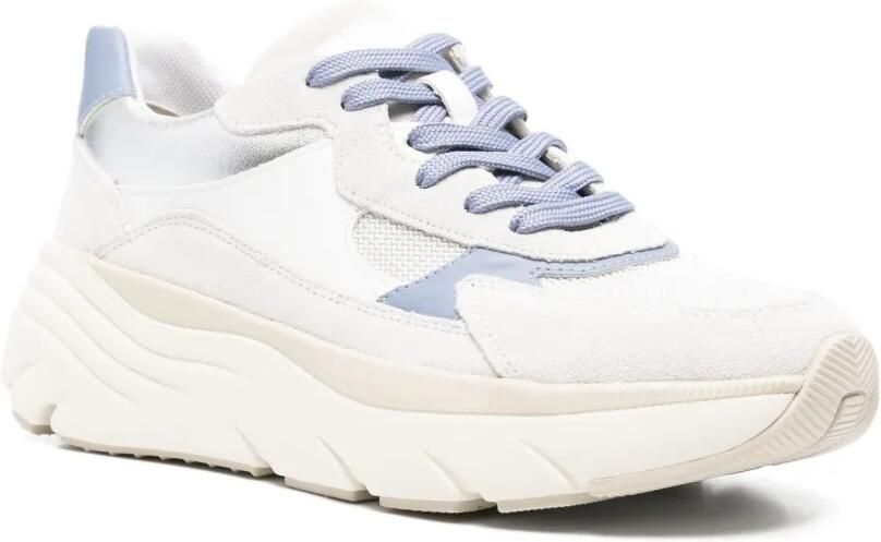 Geox Diamanta sneakers met vlakken Wit - Foto 3