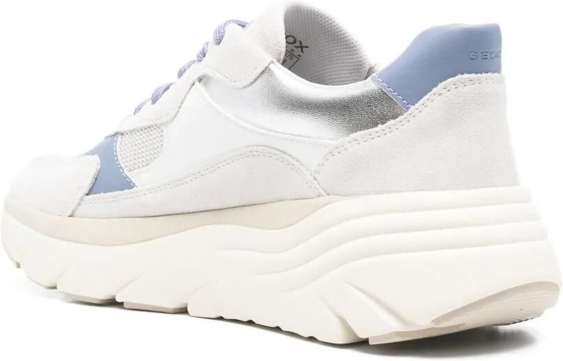 Geox Diamanta sneakers met vlakken Wit - Foto 2