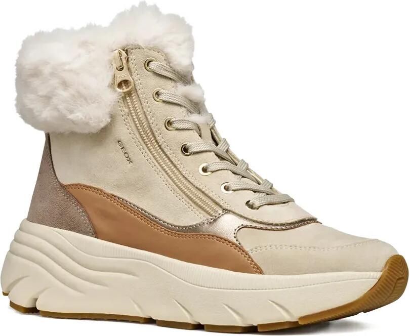 Geox Diamanta veterlaarzen Beige