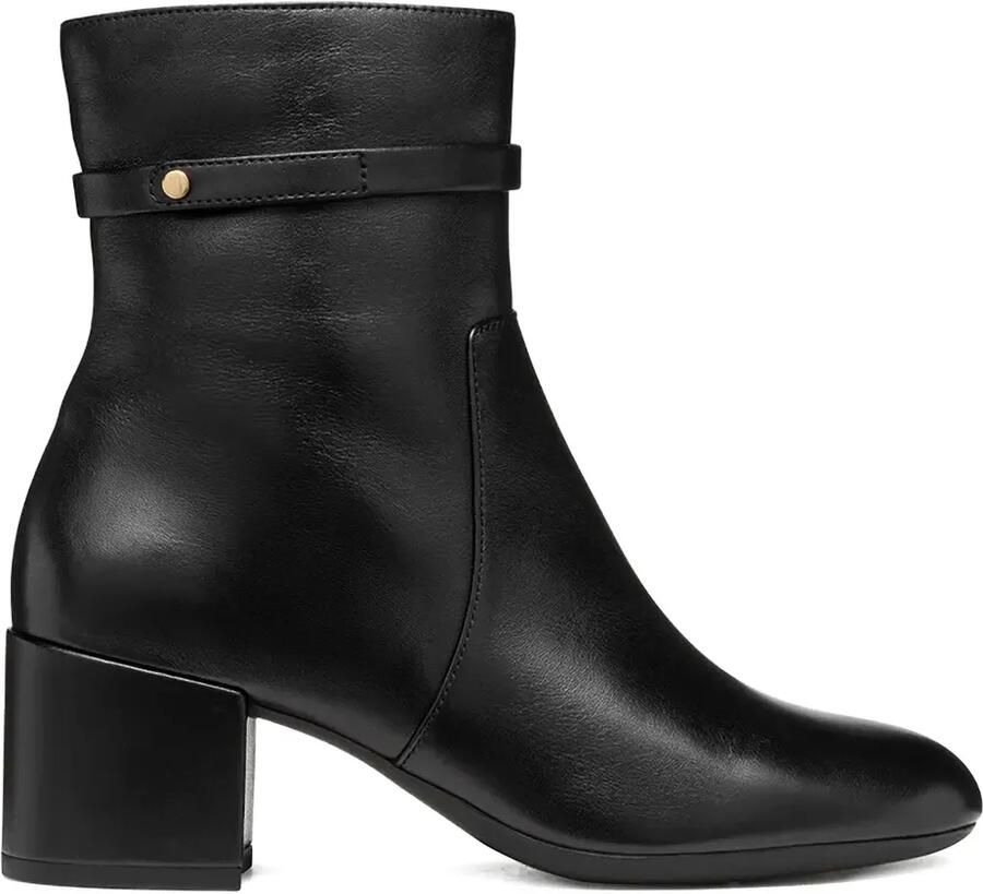 Geox Eleana 60mm leren laarzen Zwart