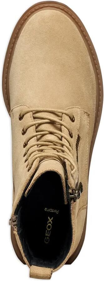 Geox Enkellaarzen met rits Beige - Foto 5