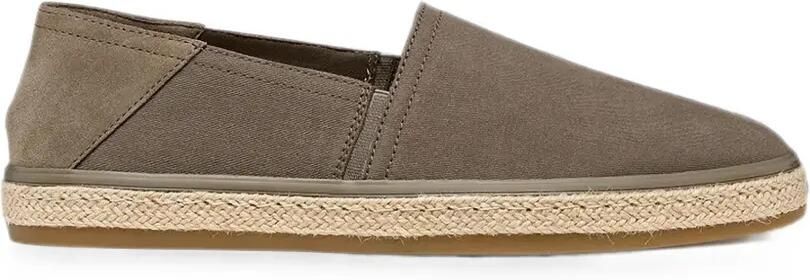 Geox Espadrilles met gevlochten zool Grijs
