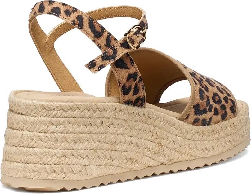 Geox Espadrilles met luipaardprint Beige - Foto 2