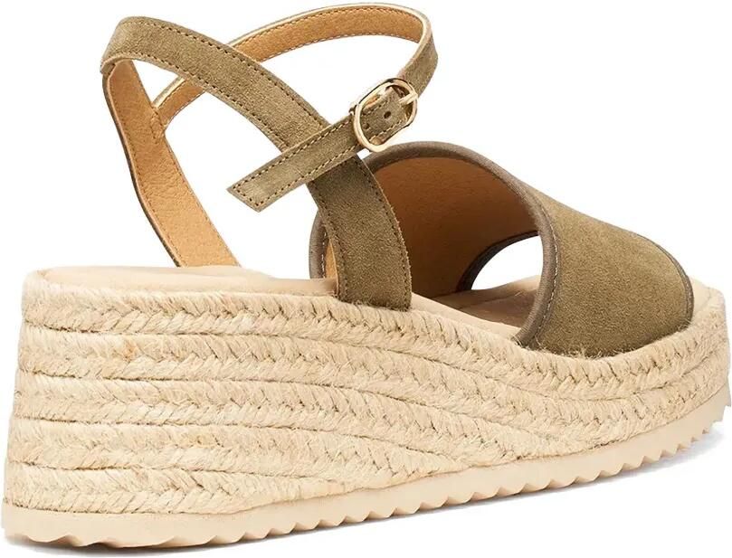 Geox Espadrilles met plateauzool Groen - Foto 3