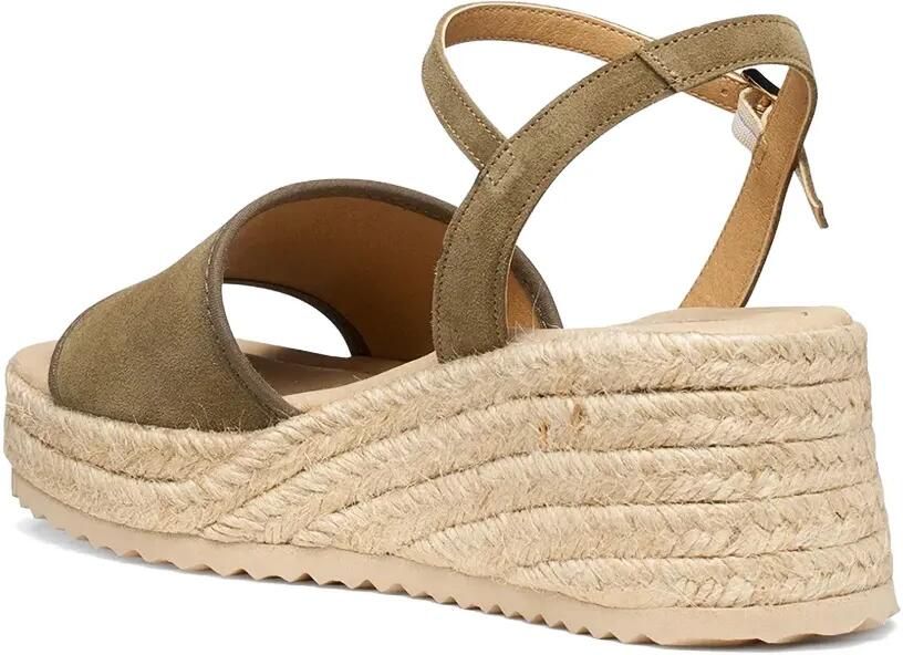 Geox Espadrilles met plateauzool Groen - Foto 2