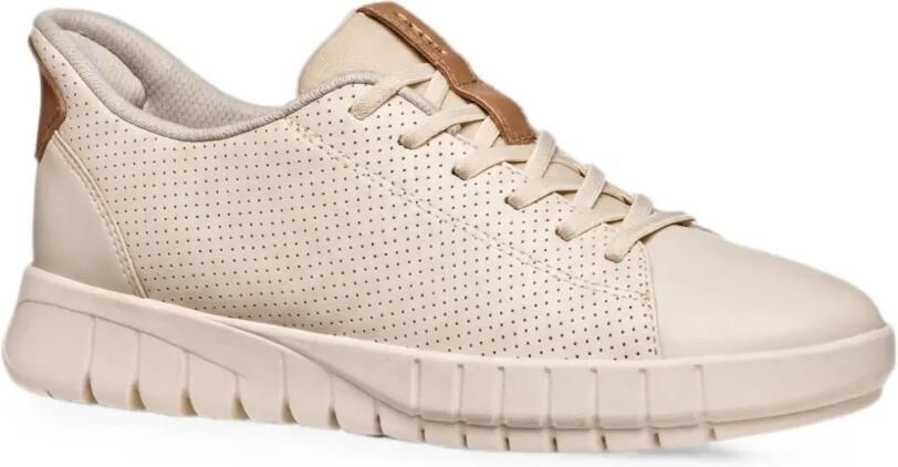 Geox Flextride Plus slip-on sneakers met geperforeerde details Beige - Foto 2
