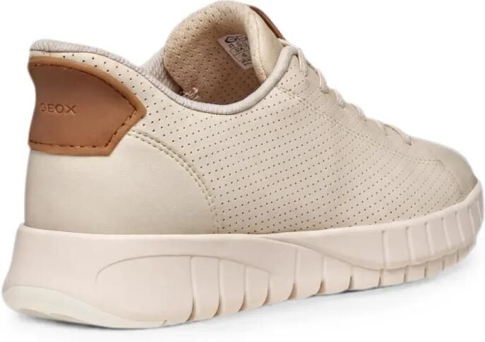 Geox Flextride Plus slip-on sneakers met geperforeerde details Beige - Foto 3