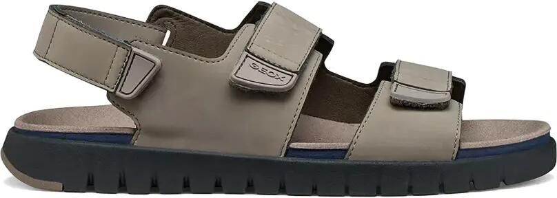 Geox Flextride S sandalen met klittenband Grijs