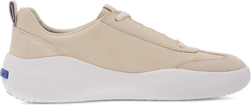 Geox Gxcp-02 sneakers met suède vlakken Beige