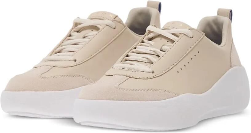 Geox Gxcp-02 sneakers met suède vlakken Beige - Foto 3