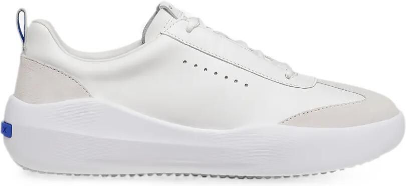 Geox Gxcp-02 sneakers met suède vlakken Wit