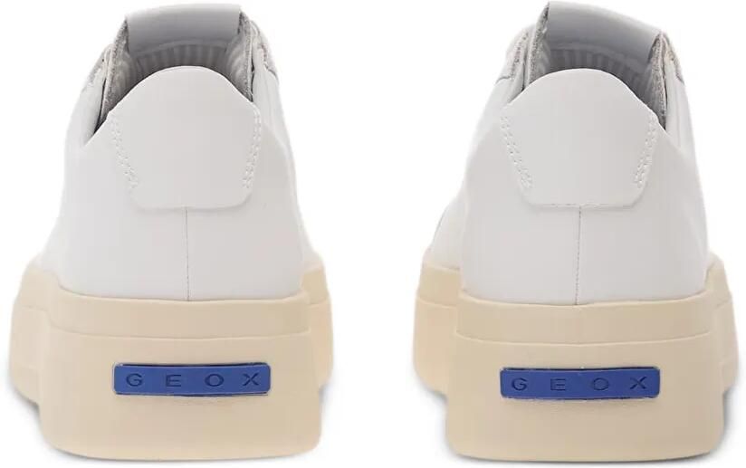 Geox Gxcp-03 leren sneakers met plateauzool Wit - Foto 2