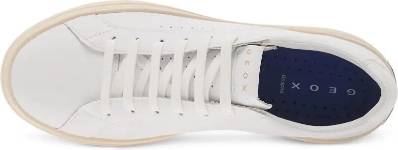 Geox Gxcp-03 leren sneakers met plateauzool Wit - Foto 5