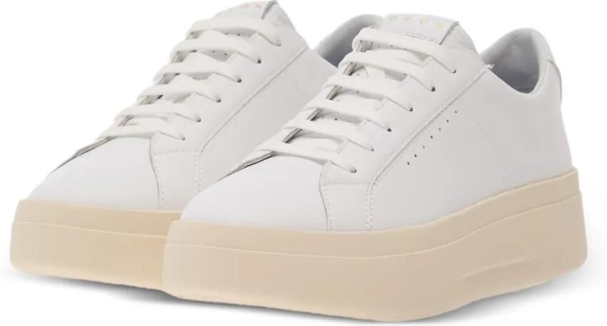Geox Gxcp-03 leren sneakers met plateauzool Wit - Foto 3