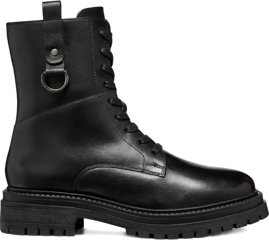 Geox Iridea combat boots Zwart