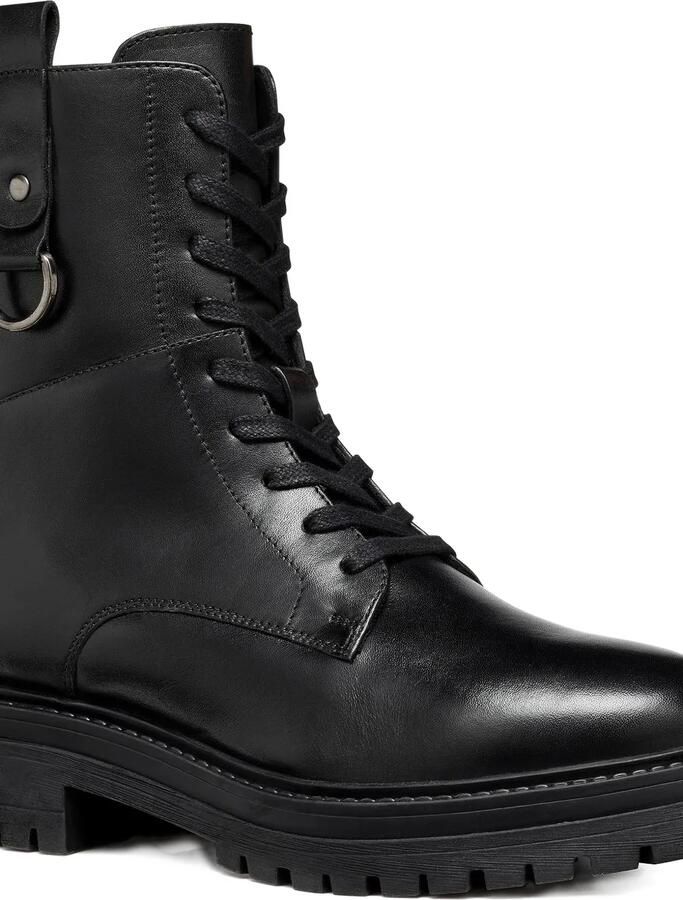 Geox Iridea combat boots Zwart - Foto 3