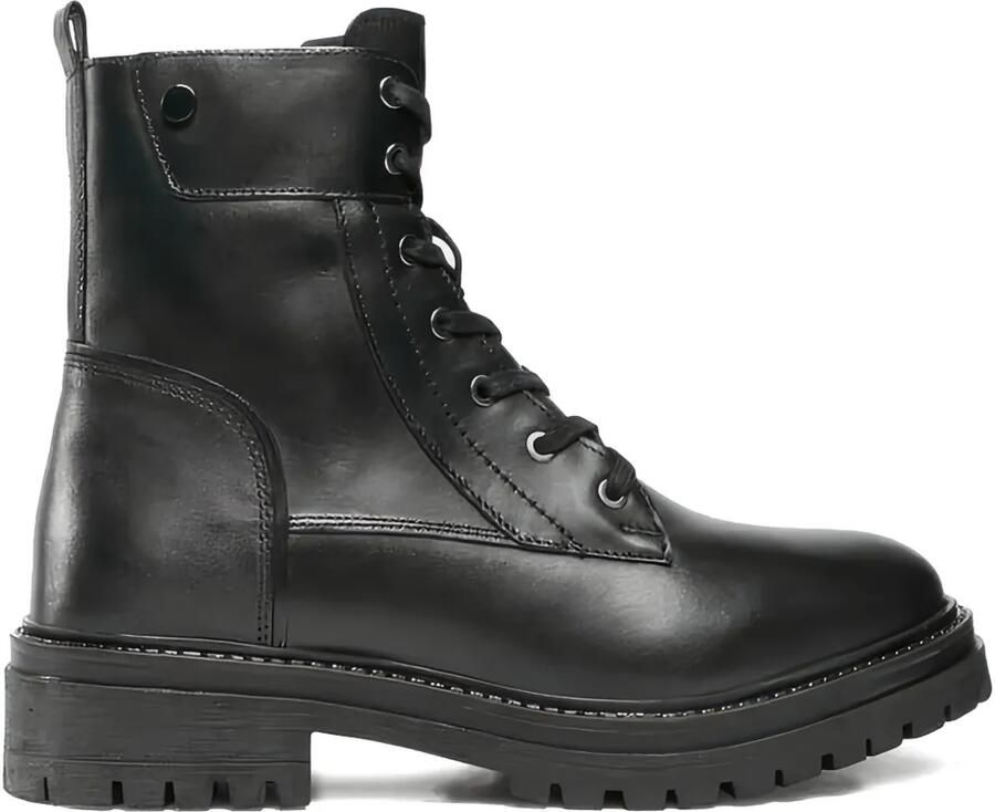 Geox Iridea combat boots Zwart