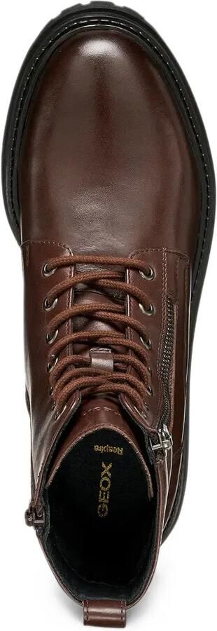 Geox Iridea lace-up zip-detail boots Bruin - Foto 4