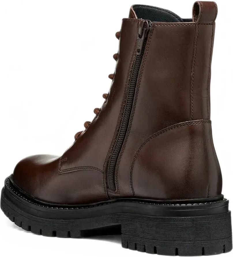 Geox Iridea lace-up zip-detail boots Bruin - Foto 2