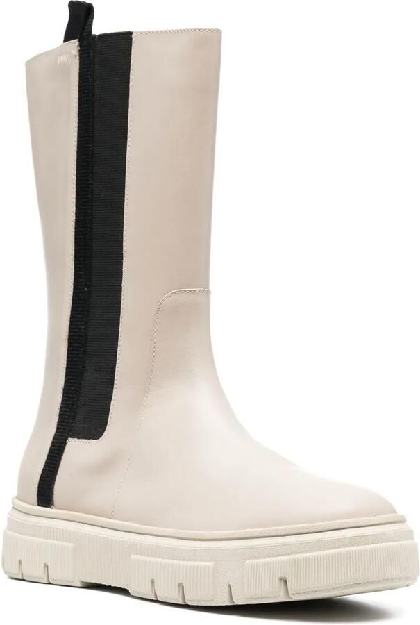 Geox Isotte laarzen met elastisch vlak Beige - Foto 2