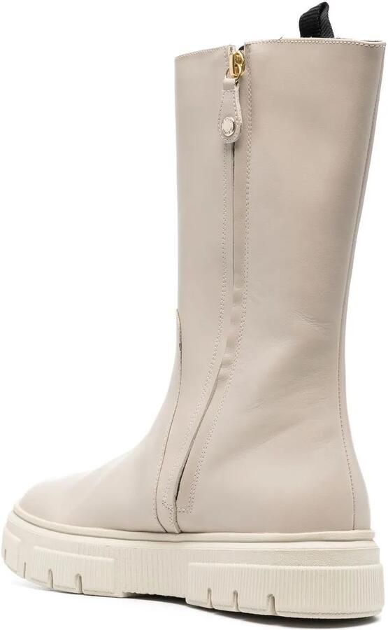 Geox Isotte laarzen met elastisch vlak Beige - Foto 3