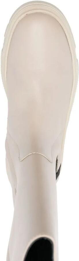 Geox Isotte laarzen met elastisch vlak Beige - Foto 4