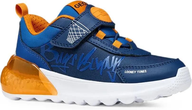 Geox Kids Activart Illuminus Looney Tunes sneakers Blauw