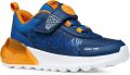 Geox Kids Activart Illuminus Looney Tunes sneakers Blauw - Blauw