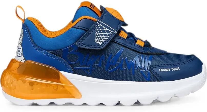 Geox Kids Activart Illuminus Looney Tunes sneakers Blauw - Foto 3