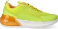 Geox Kids Activart Illuminus sneakers met mesh vlakken Groen - Groen