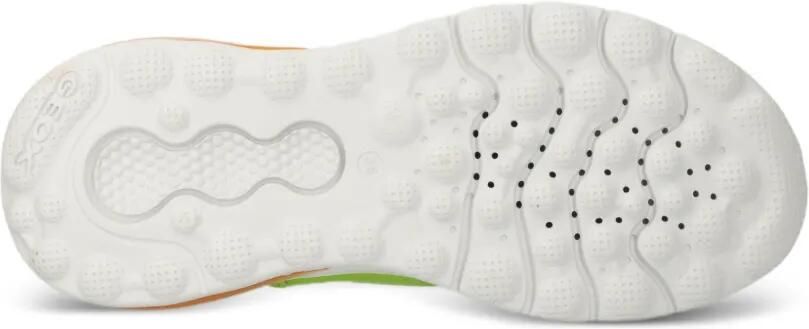 Geox Kids Activart Illuminus sneakers met mesh vlakken Groen - Foto 5
