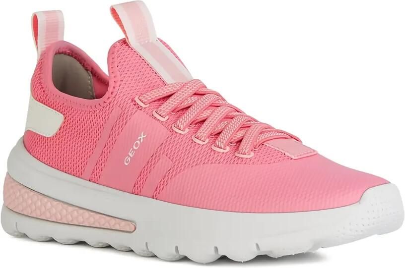 Geox Kids Activart sneakers met mesh vlakken Roze