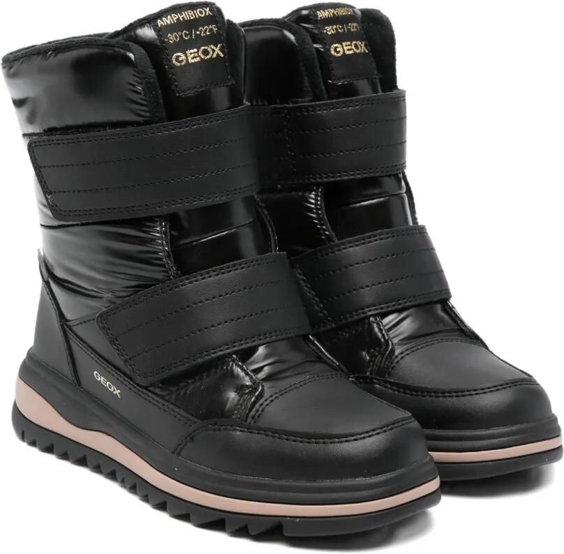 Geox Kids Adelhide laarzen met bandje Zwart