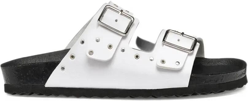 Geox Kids Adriel stud-embellished sandals Wit - Foto 5