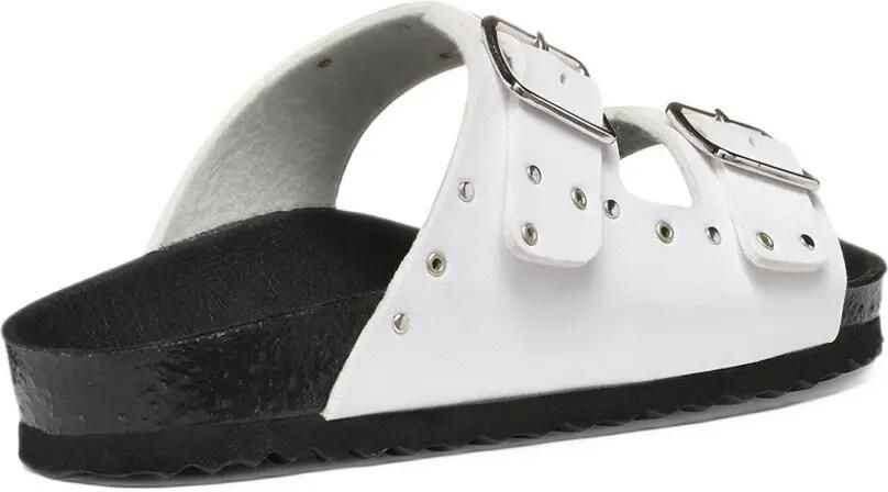 Geox Kids Adriel stud-embellished sandals Wit - Foto 3