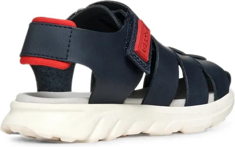 Geox Kids Airadyum gekooide sandalen met klittenband Blauw - Foto 3