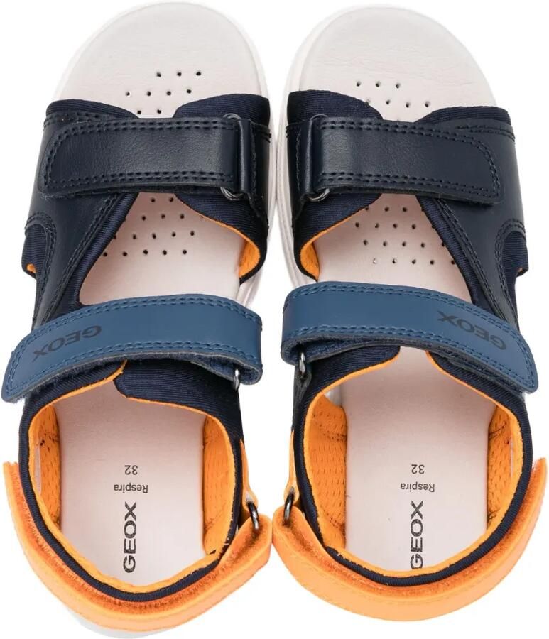 Geox Kids Airadyum sandalen met dubbele bandjes Blauw - Foto 2