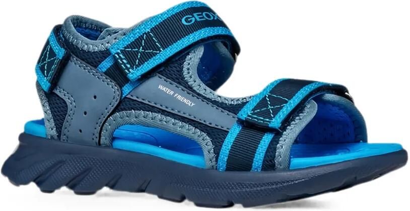 Geox Kids Airadyum sandalen met klittenband Blauw