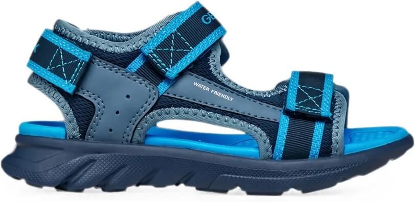 Geox Kids Airadyum sandalen met klittenband Blauw - Foto 4