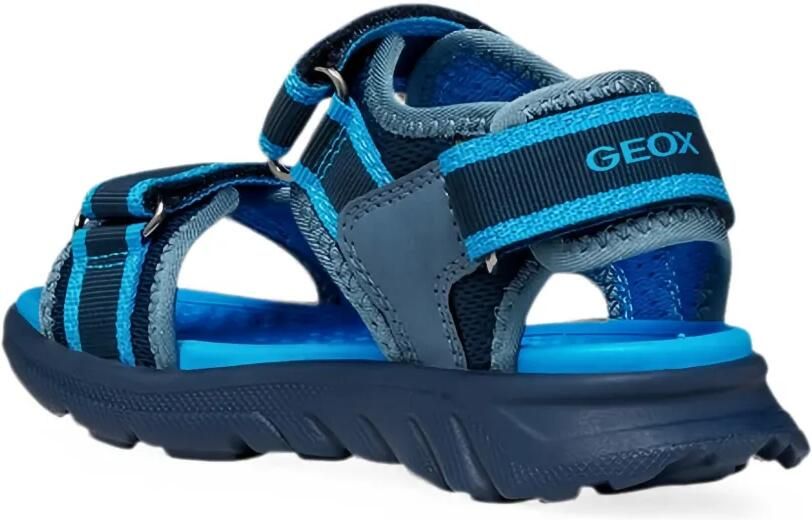 Geox Kids Airadyum sandalen met klittenband Blauw - Foto 2