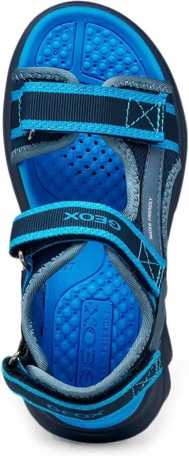 Geox Kids Airadyum sandalen met klittenband Blauw - Foto 3