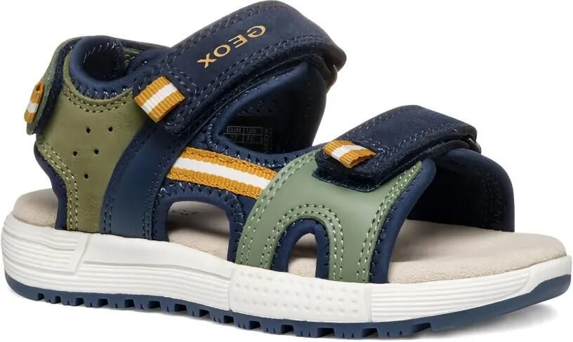 Geox Kids Alben sandalen Blauw