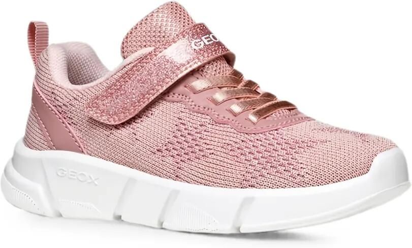 Geox Kids Aril sneakers met glitters Roze
