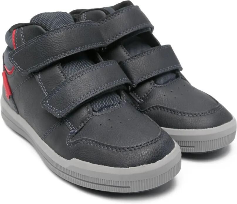 Geox Kids Arzach laarzen met dubbele bandjes Blauw