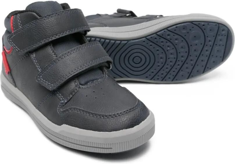 Geox Kids Arzach laarzen met dubbele bandjes Blauw - Foto 3