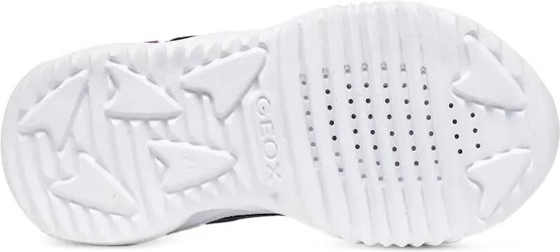 Geox Kids Assister sneakers met ster-print en glitters Blauw - Foto 5